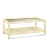 Pine Isle Glass Coffee Table