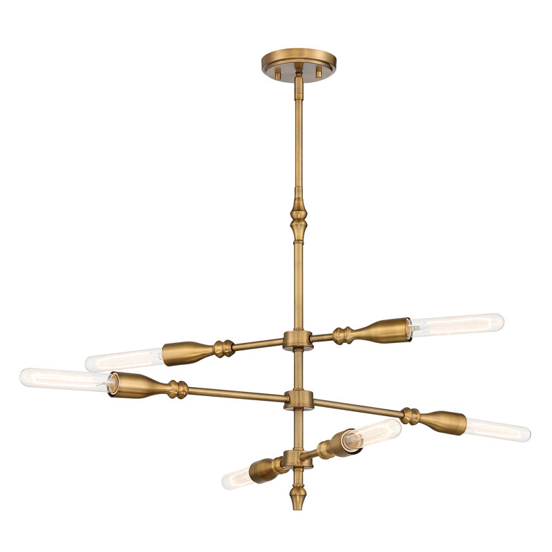 Lustre sphérique spoutnik à 6 lumières Mgrdich