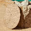 Akira Chunky Wood Table/Parasol Base