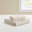 3 couettes avec attaches d'angle intérieures, froissées, toxiques, convenant aux chambres de style scandinave
