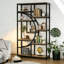 175cm H x 95cm W Iron Etagere Bookcase-2015422597
