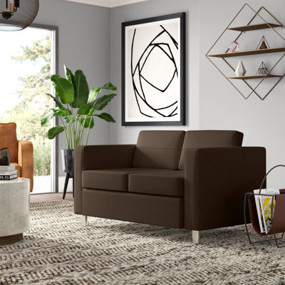 Desantiago 51.5'' Faux Leather Loveseat