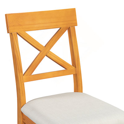 Ensemble de table de salle à manger à hauteur de comptoir en bois massif 60Lx30W avec rangement à 3 niveaux pour 4, 5 pièces