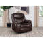 Fauteuil inclinable électrique Niculai brun foncé-54403243