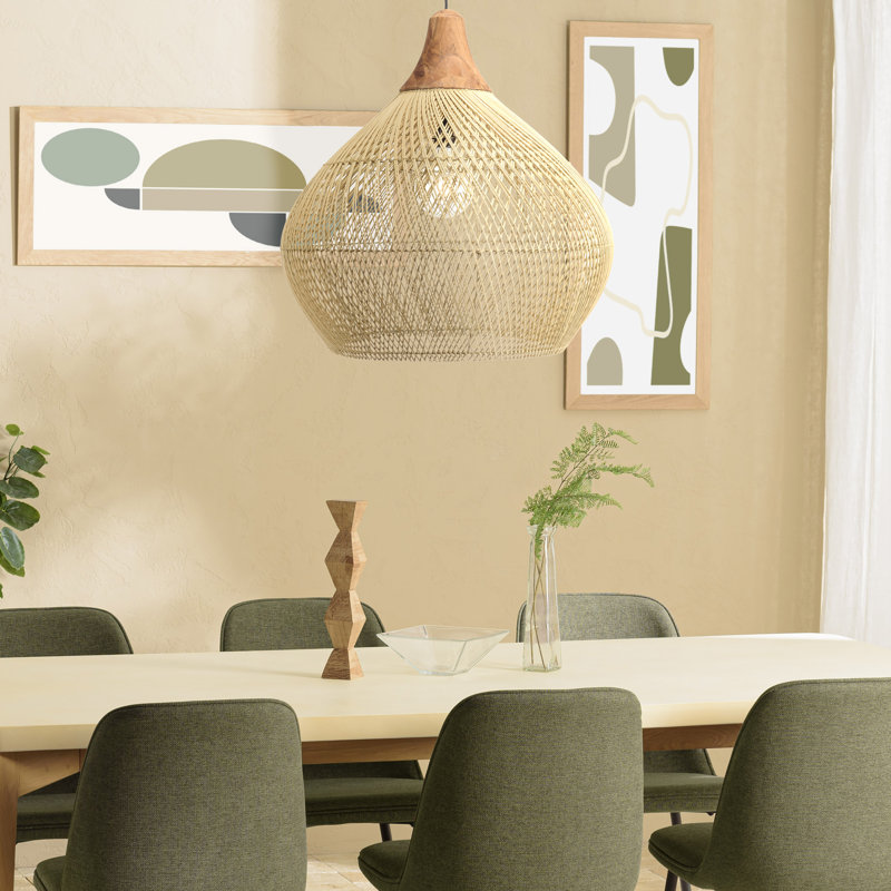 Amania 1 - Light Pendant, 70cm H x 68cm W, Natural