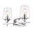 Dahlya Dimmable Glass Vanity Light-1458553977