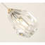 Lustre suspendu en laiton taillé à facettes en cristal clair-88907034-88907041-131530571