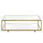 Florabella Glass Coffee Table