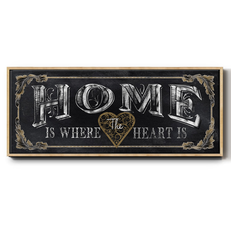 Home- Framed Canvas