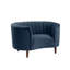 Chaise avec capitonnage à rainures verticales et conception incurvée-1520906211