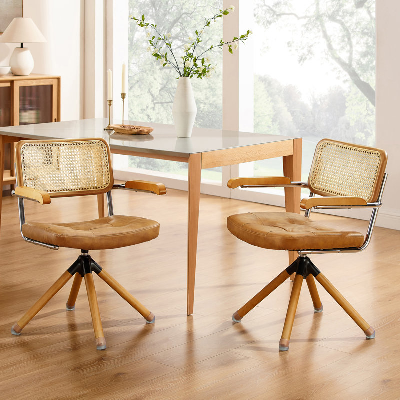 Beorn Upholstered Dining Chair, Brown 