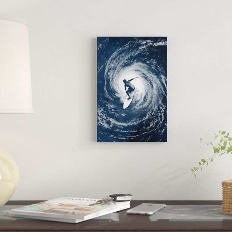 « category 5 », reproduction sur toile, H 26 po x l 18 po x P 1,5 po, Toile avec cadre noir, Pas de tapis