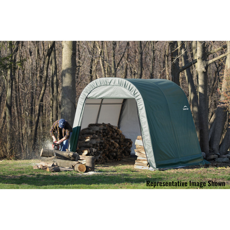 11' W x 12' D Garage, Green