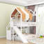 Lit mezzanine en bois avec glissade et tablettes-1472786526