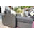 Wicker 6 - Person Patio Conversation Set with Cushions-1845572527-1845572520