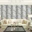 Removable Fabric Birch Tree Wallpaper Roll