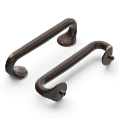 Craftsman Kitchen Cabinet Handles, Solid Core Drawer Pulls for Cabinet Doors, 3-3/4" (96mm)