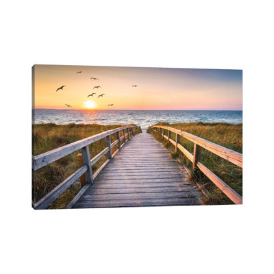 " Sunset At The Dune Beach " by Jan Becke