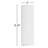 Everie Resin and Steel LED Flush Mounted Sconce-1422326362