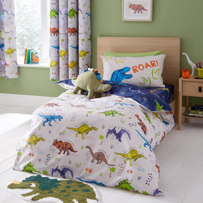 Prehistoric Dinosaurs Duvet Cover Set