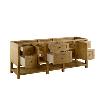 Breckenridge 84" W Double Vanity Base