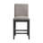 5PC Counter Set with Table and 4 Chairs in Espresso