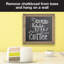Free-Standing Magnetic Chalkboard, 13" x 10"