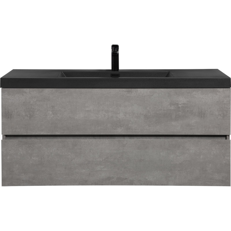 Ensemble de meuble-lavabo flottant avec lavabo Alexis