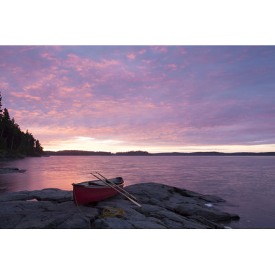 Paint Lake Provincial Park by Mysticenergy - Print