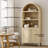 70.9"H*30.7"W 3-Tier Book Cabinet Storage Bookcase-1316262222