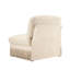 Canapé LSF léopard chenille avec coussins - café beige-938547693