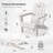 Delman High Density Polyethylene Folding Adirondack Chair With Double Cup Holder-360845515