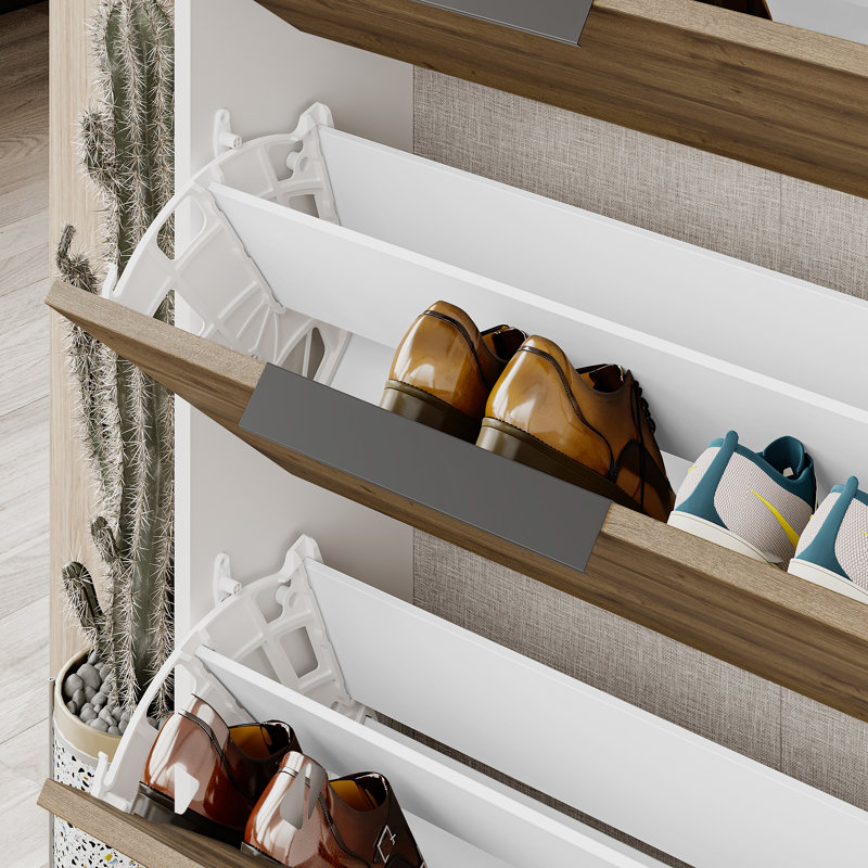 18 Pair Shoe Storage Cabinet