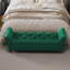 Banc de rangement capitonné 40 po, banc de rangement rembourré avec repose-pieds, banc de fenêtre à accoudoirs roulés-1017028340-1041794213