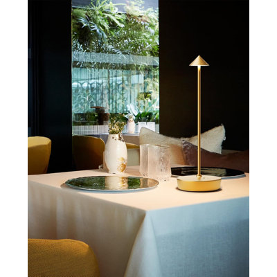 Rechargeable Cordless LED Table Lamp With 6000Mah Battery, IP54 Waterproof, Touch Dimmable, Portable Night Light For Indoor And Outdoor Use