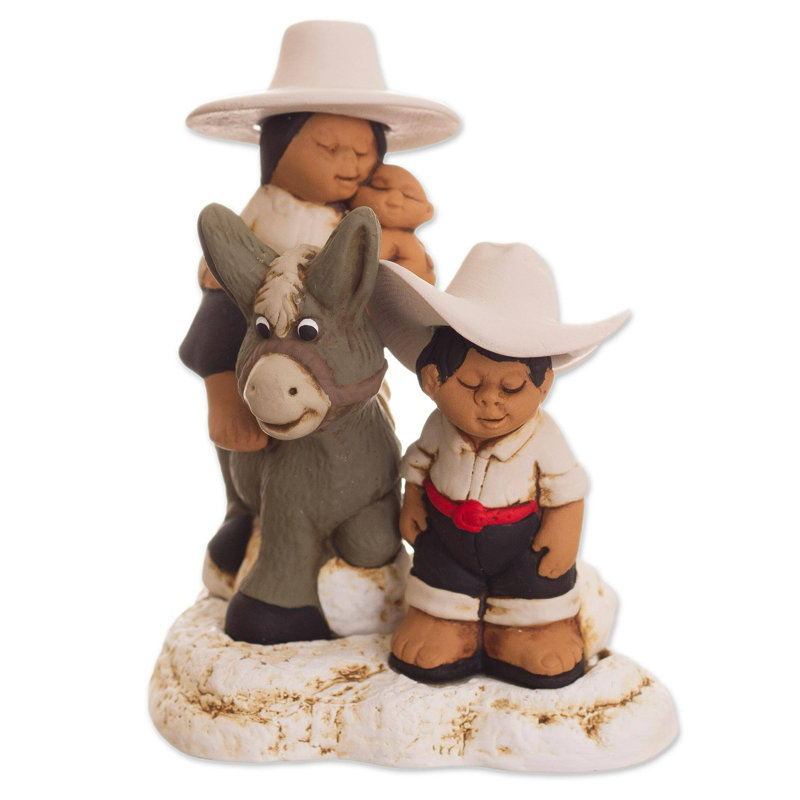 Figurine en céramique duo Livy