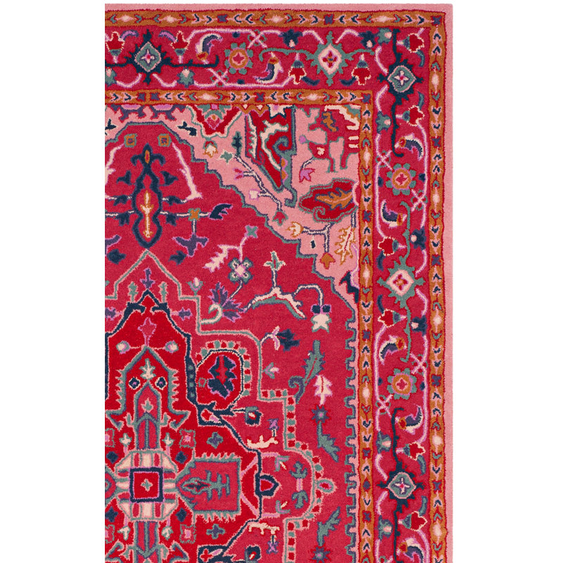 Bellagio Hand Tufted Wool Oriental Rug, Rectangle 6' x 9'