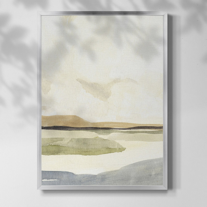 «Slate Mouvement IV», reproduction encadrée de qualité supérieure - prête à être accrochée, H 42,5 po x l 30,5 po