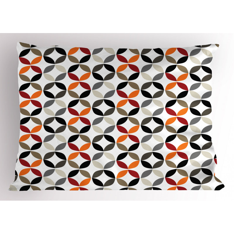 Polyester Geometric Sham Set, Twin