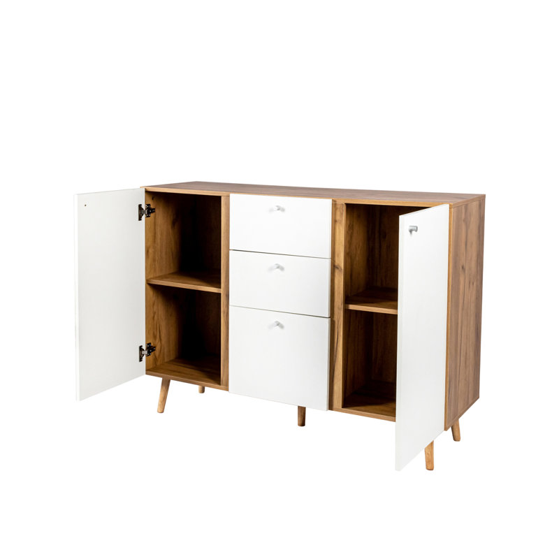 Buffet avec 3 tiroirs et 2 portes