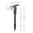 Solar Path Lights, Adjustable 2-in-1 Wall/Ground Light
