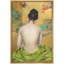 Illustration de femme moderne expressionniste moderne, images figuratives contemporaines, impression sur toile encadrée-123405426-123405427