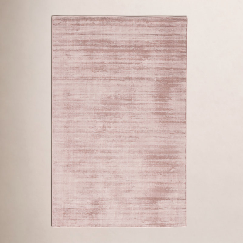 Lizette Area Rug in Pink, Rectangle 5' x 8'