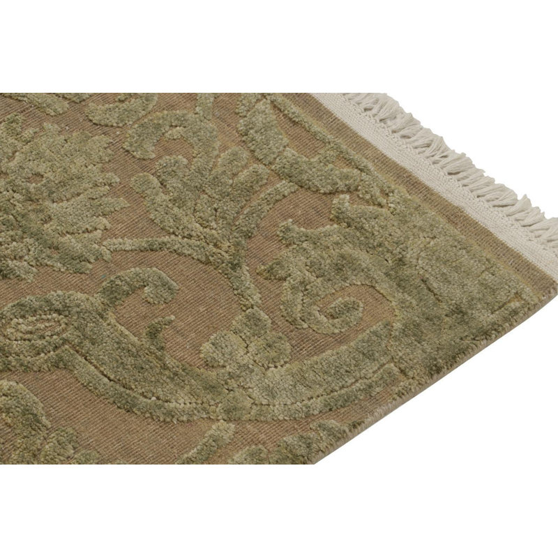 One-of-a-Kind 2'7" X 8' Hand Knotted Area Rug