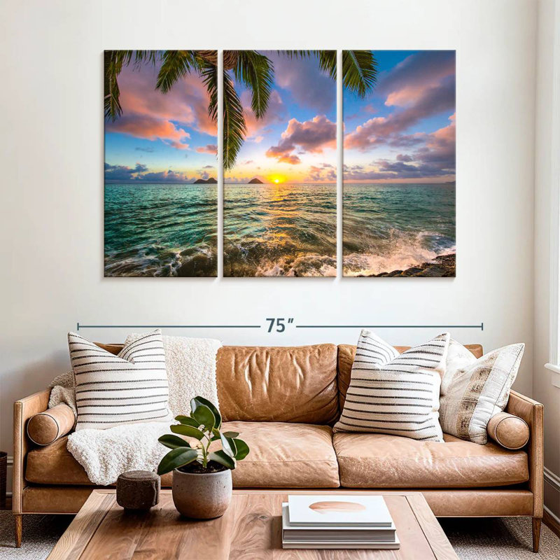 Sebbie Lanikai Sunrise Vista, H 42 po x l 65 po