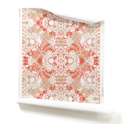 Carmen | Abstract Floral Wallpaper Double Roll