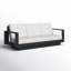 Sterling Metal Outdoor Sofa with Sunbrella Cushions