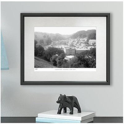 Cromford, General View 1892 1 Piece Single Picture Frame Wall Art