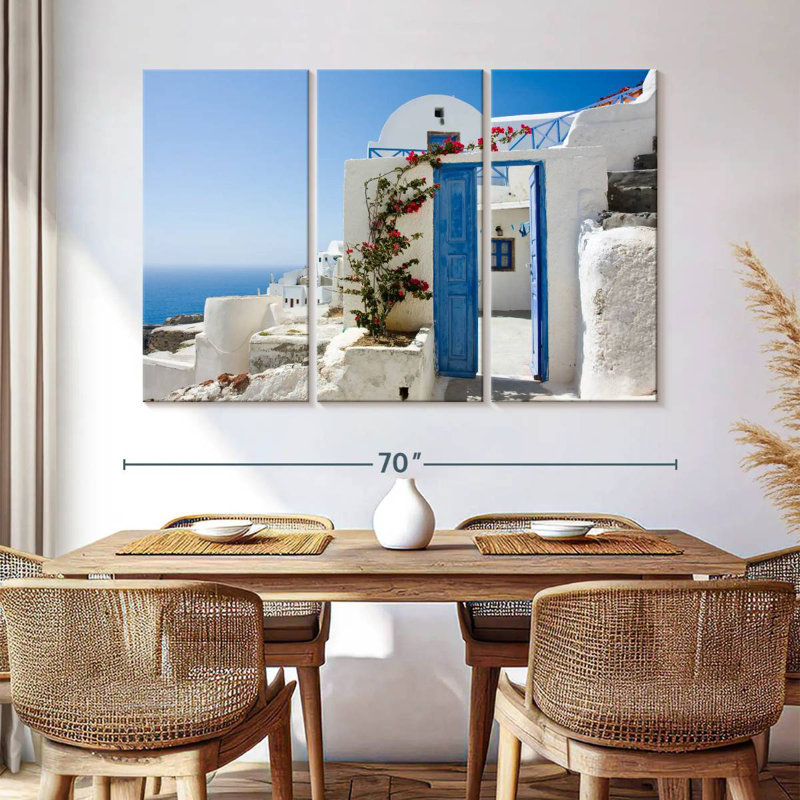 Lilie Wide Open Greek Door, 42" H x 65" W
