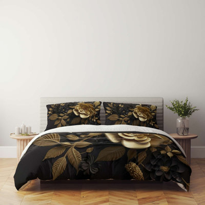 Ensemble de housse de couette luxueuse double (3 pièces), beige doux, 78,7 x 86,6 pouces | 70% polyester / 30% coton, 120 fils | Lavable à la machine, housse de couette et enveloppe à fermeture à boutons | Élégante literie améliorée
